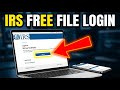 How to login to IRS Free File - Step By Step