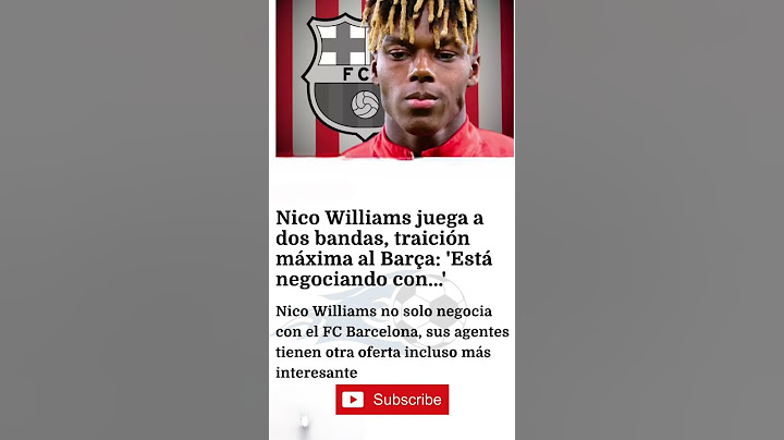 Nico Williams juega a dos bandas, traición máxima al Barça: #barca #barcafc #barcalona