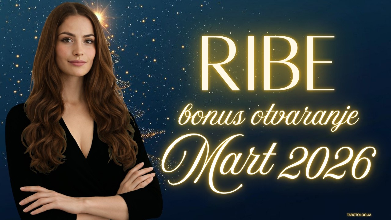 RIBE MAGIJA JE STVARNA ZA RIBE U MARTU!!!🎁✨🔥MART 2026 TAROT ČITANJE