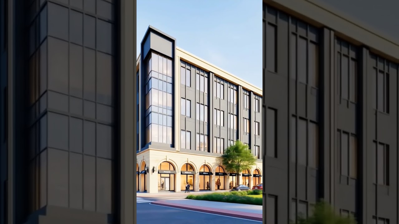 Stunning Modern Urban Building Design | Contemporary Architecture & 3D Visualization 🏙️✨ 