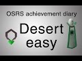 Osrs desert easy diary guide