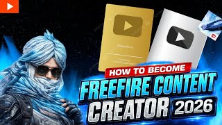 How to become freefire content creater in 2026🤑#viralvideo 