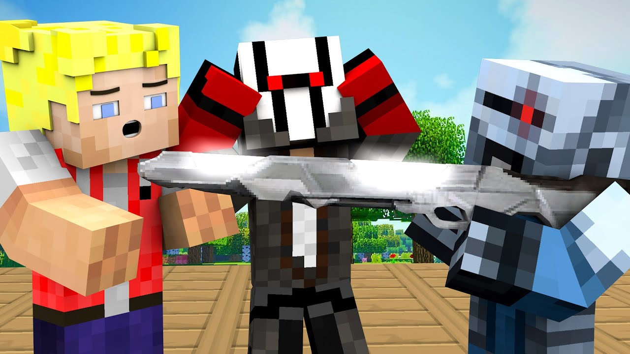 Android greift unser Dorf an! In Minecraft - Minecraft Dorf - #2