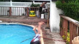 Willie back flip fail