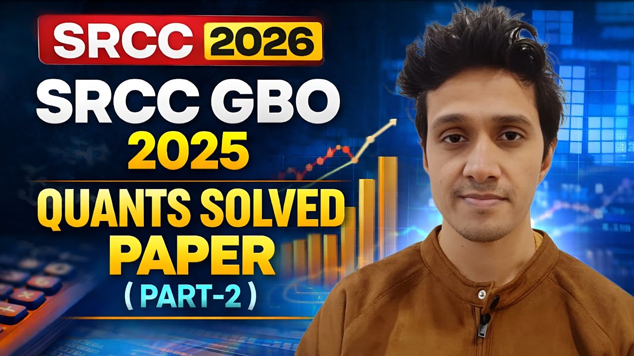 Экзамен SRCC GBO 2026: Решенные задачи по количественным методам SRCC GBO 2025 || Часть 2 || Зона...