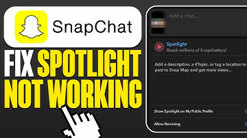 How To Fix Snapchat Spotlight Not Working (2025)