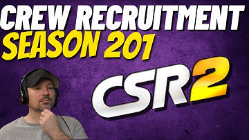 CSR2 Crew Recruitment Season 201 | CSR2 Racing Find A Crew or Crew Members