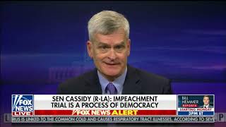 Cassidy joins Neil Cavuto on Fox Biz to discuss the start of the impeachment trial in the Senate