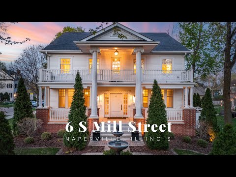 6 S Mill Street, Naperville, IL home video tour