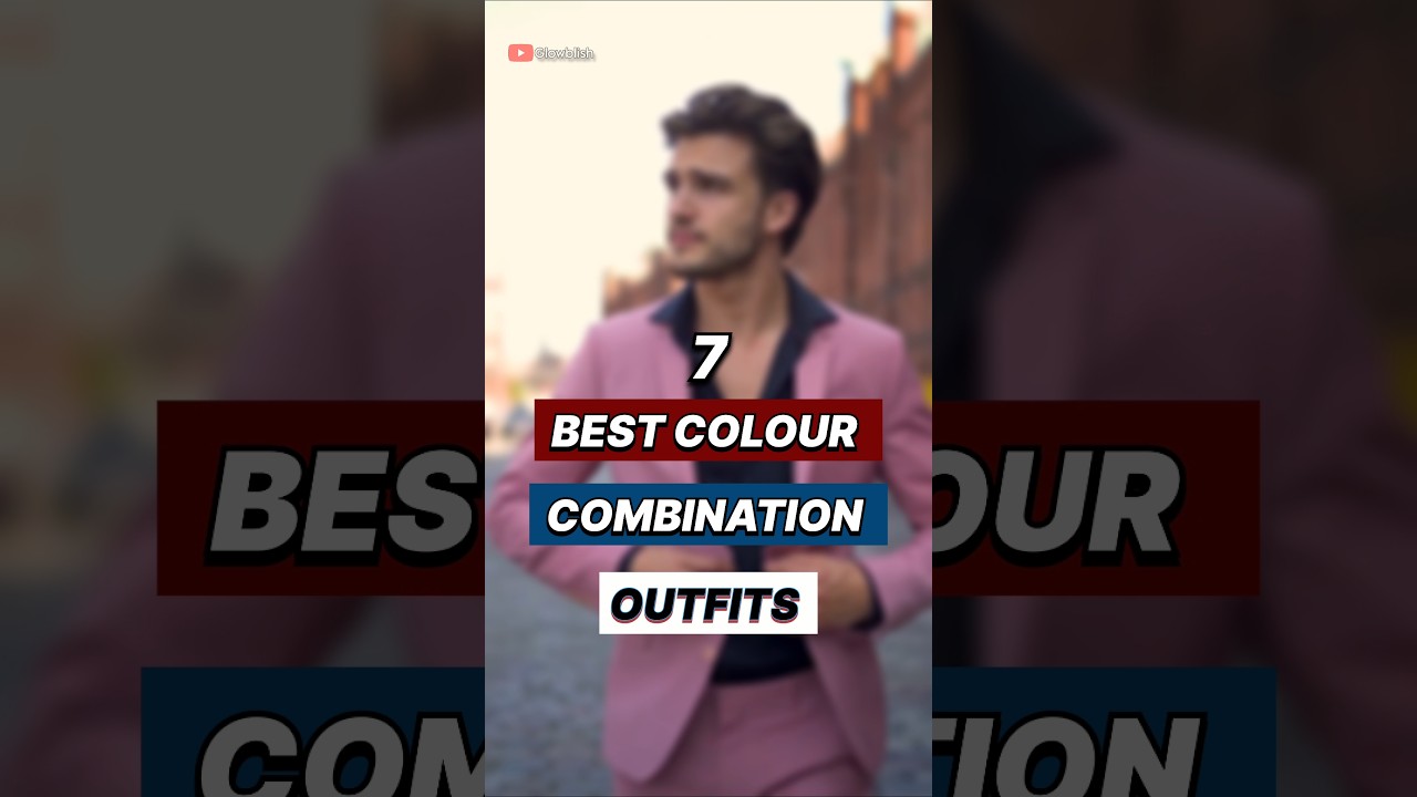7 Best Colour combination outfits for dark skin boy's। 