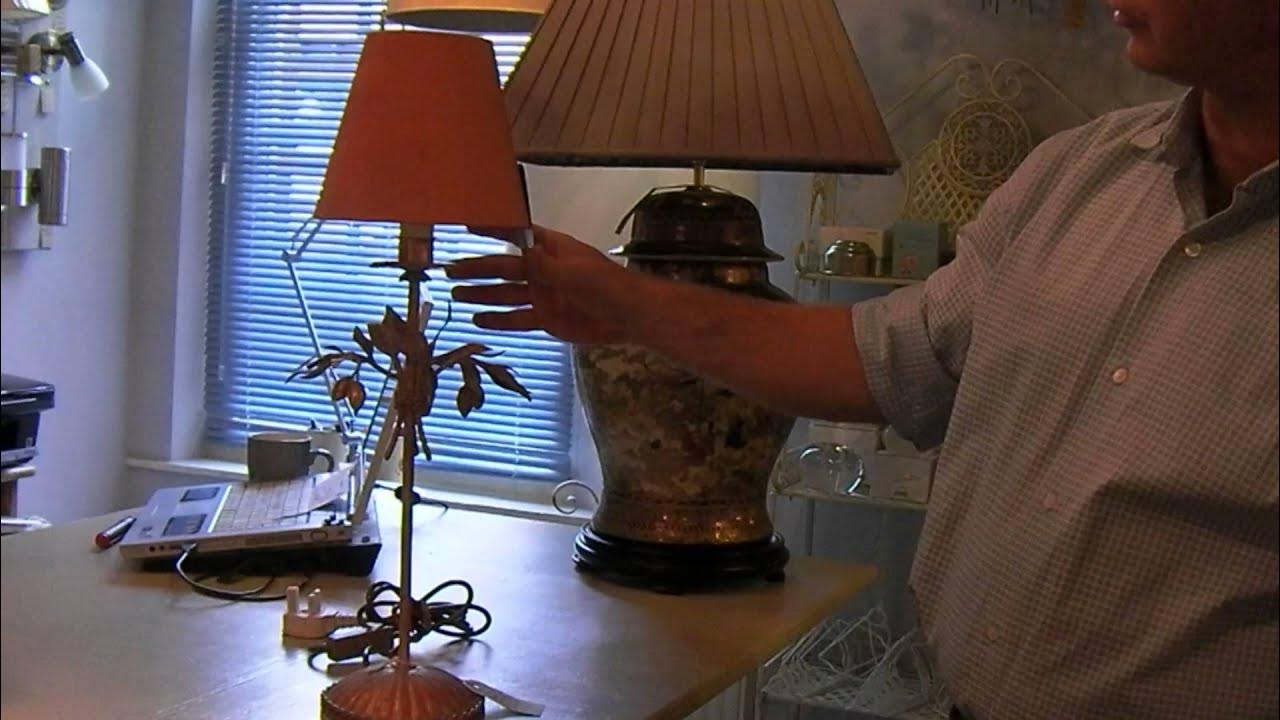How tall should a bedside lamp be YouTube