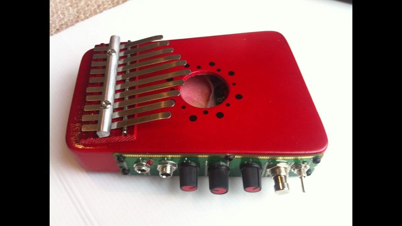 Electric Kalimba with circuit bent delay by Psychiceyeclix - YouTube