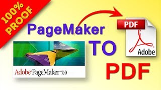 How to convert PageMaker file to PDF screenshot 2