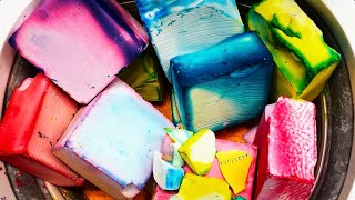 Fresh Dyed Gym Chalk Crushing Asmr Experience