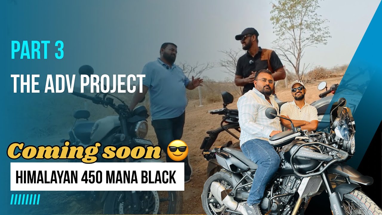 Himalayan 450 Mana Black BOOKED! | The ADV Project Episode 3