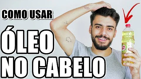 É bom passar óleo no cabelo?