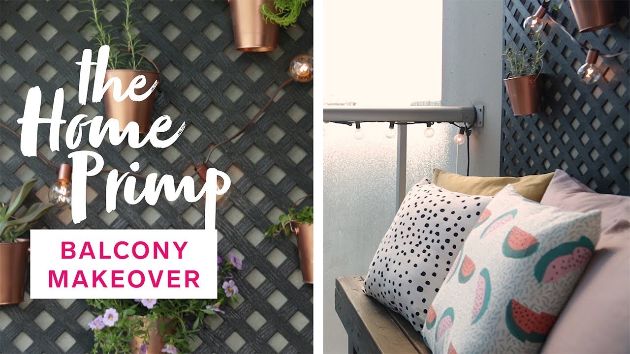 Small Condo Balcony Gets A Major Makeover On A Budget | The Home Primp