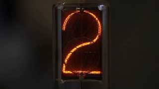 The Solitube clock (nixie clock) time display