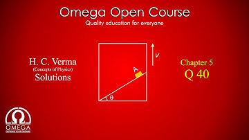 H. C. Verma Solutions - Chapter 5, Question 40