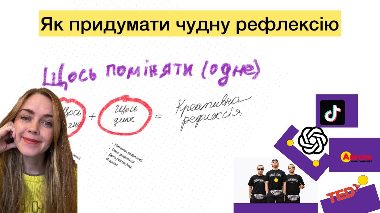Як придумати креативну вправу. Метод «Курган і агрегат», юзаєм Аврору і тікток