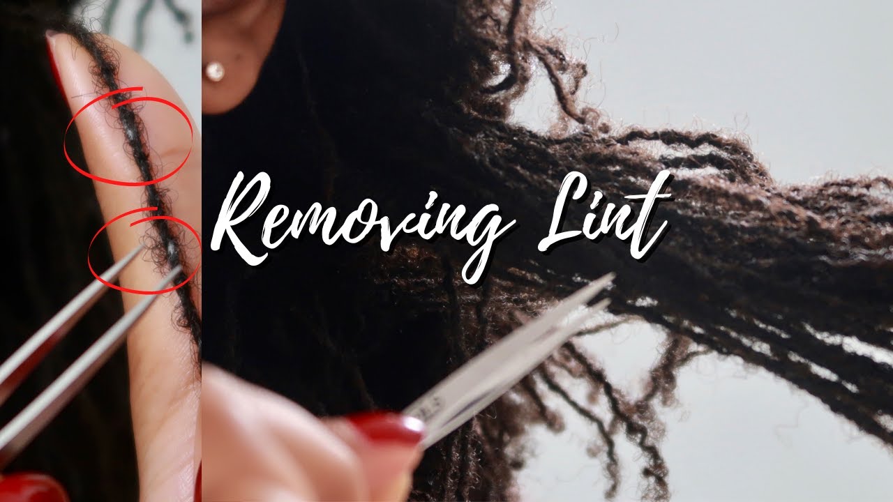 Removing Lint and Build-up from my DIY Microlocs