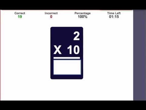 Great American Multiplication Challenge - Multiplication Game - YouTube