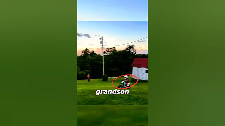 They didn't imagine the consequences... 😂🏍️ #grandparents #grandson #motorbike #funny #shorts