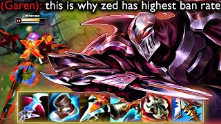 THIS IS WHY ZED HAS THE HIGHEST BAN RATE..