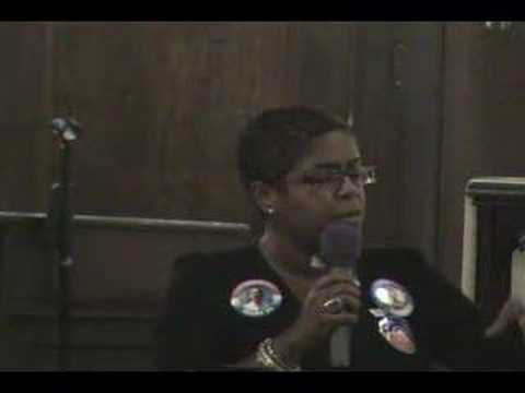 Bill Perkins and Diane Foster Rally Obama Supporters