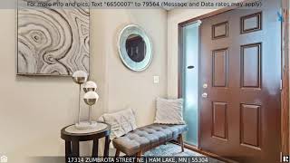 17314 Zumbrota Street NE video tour