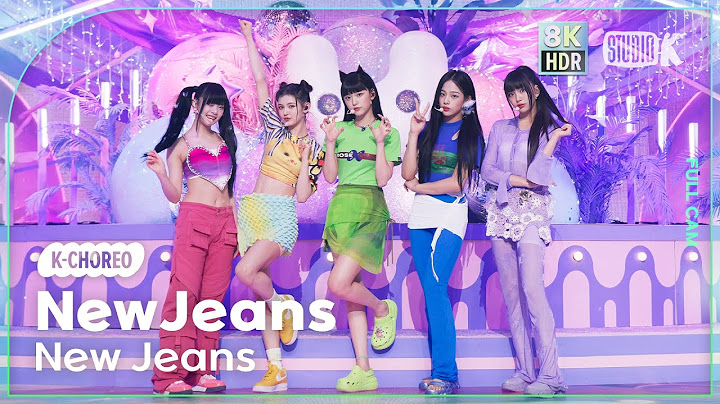 [K-Choreo 8K HDR] 뉴진스 직캠 'New Jeans' (NewJeans Choreography) @MusicBank 230714