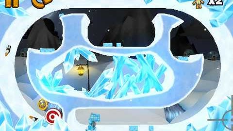 Ragdoll Blaster 3 Crystal Caves 2-5 Roundabound 3 Stars Tutorial Walkthrough