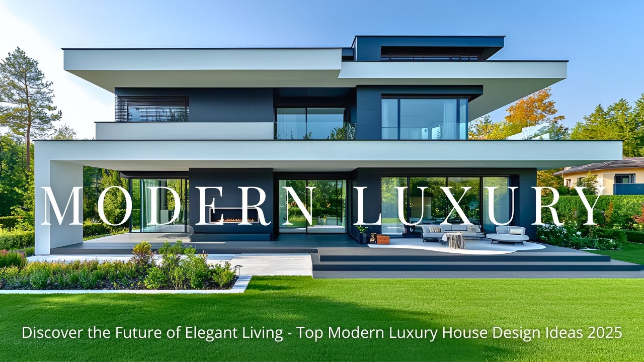 Modern Luxury House Design 2025 🏡 | Innovative & Elegant Home Ideas for ...