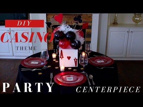 Casino Party Decoration Ideas | DIY Casino Party Centerpiece