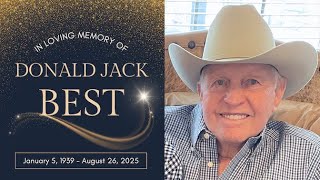 Donald Jack Best Memorial Video