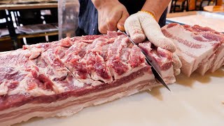 예약전화만 하루 300통! 전국에서 찾아오는 삼겹살집 - 광주 초돈 / Grilled pork belly - Korean street food