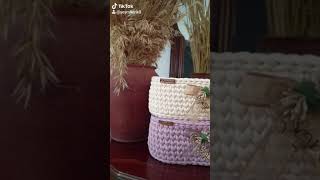 Örgü Sepet Yapımı.oval Sepet Yapimi