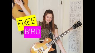 FREE BIRD BY LYNRYD SKYNYRD COVERED BY 14 YR OLD SALEM