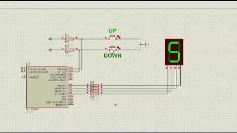 PIC16F648A - Contador Ascendente y Descendente en BCD del 0 al 9 con Push Button - Descarga
