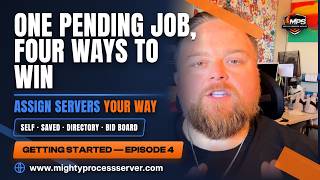 How to Assign a Server on a Pending Job in Mighty Process Server