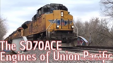 Engines of Union Pacific-The SD70ACE