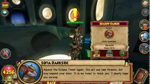 W101 Wizard101 Shadow Magic Trainer Sofia Darkside Khrysalis KR Test Realm October 2013