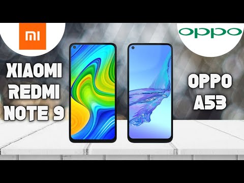 Perbandingan XIAOMI REDMI NOTE 9 VS OPPO A53