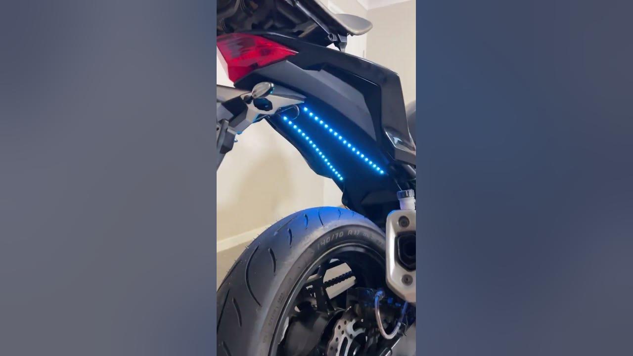 Walkthrough of Glow Up bike underglow installation! YouTube