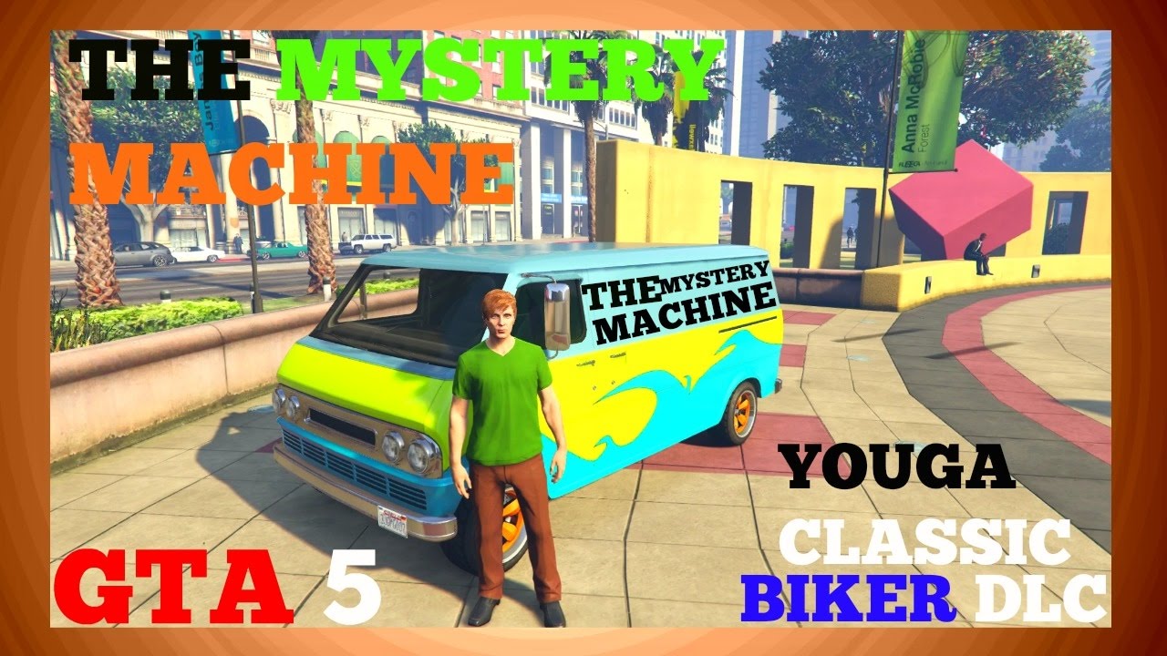 Gta 5 How To Make The Mystery Machine Biker Dlc Youga Classic Youtube
