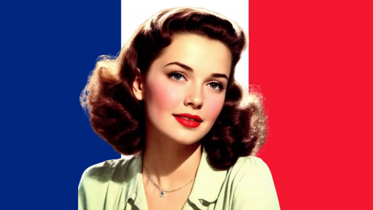 Une chanson française dans le style des années 40