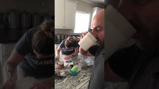 😂 Pissing off my wife this morning! 😂