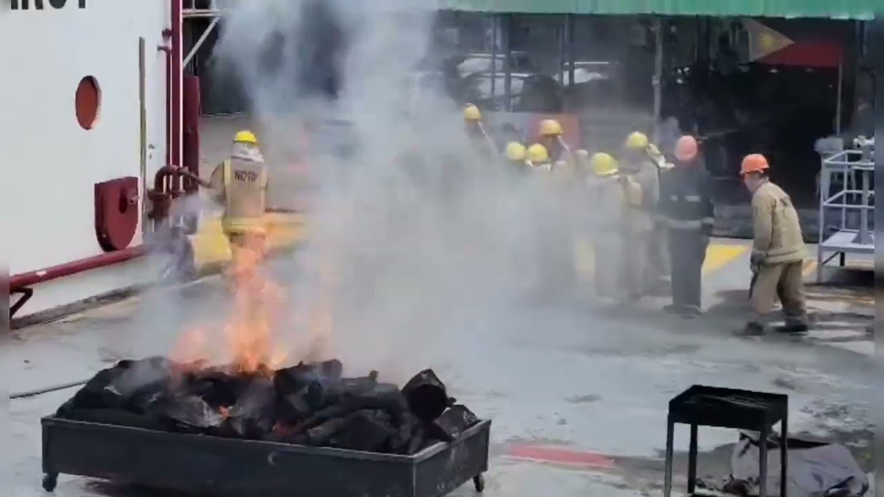 Real Firefighting Drills Under Extreme Heat - Real Firefighter Training Caught on Camera