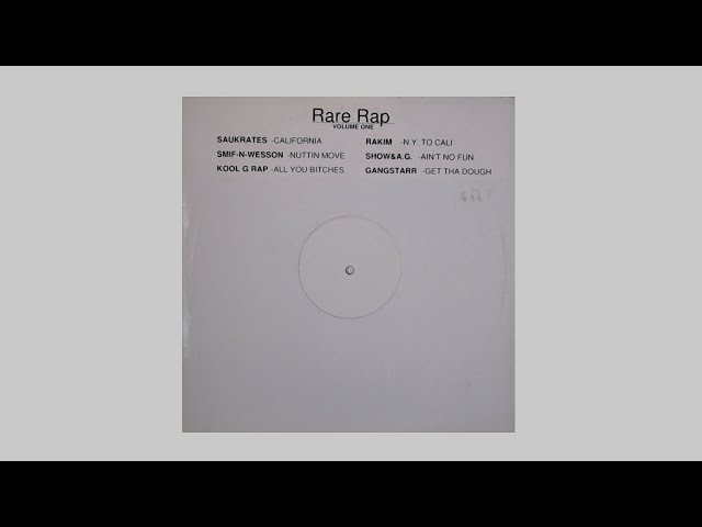 Show and A.G. - Ain't No Fun [1995] - 1995/6 W/L
