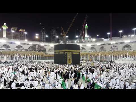 أذان العشاء من الحرم المكي الإثنين 27 10 1437 المؤذن ماجد العباس